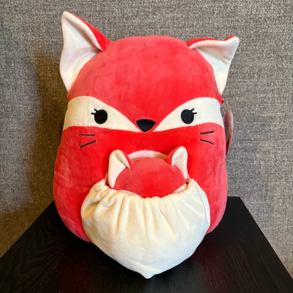 Fifi Fox Squishmallow Mom and Baby
